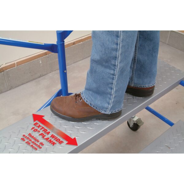 Werner PS-48 4ft Rolling Scaffold, 500 lb Load Capacity, Blue product image