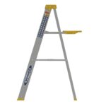 Werner 364 4ft Type I Aluminum Step Ladder, Single-Sided, 250 lb Duty Rating product image