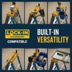 Werner 6004 4ft Type I Fiberglass Step Ladder, Single-Sided, 250 lb Duty Rating product image