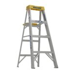Werner 374 4ft Type IA Aluminum Step Ladder, Single-Sided, 300 lb Duty Rating product image