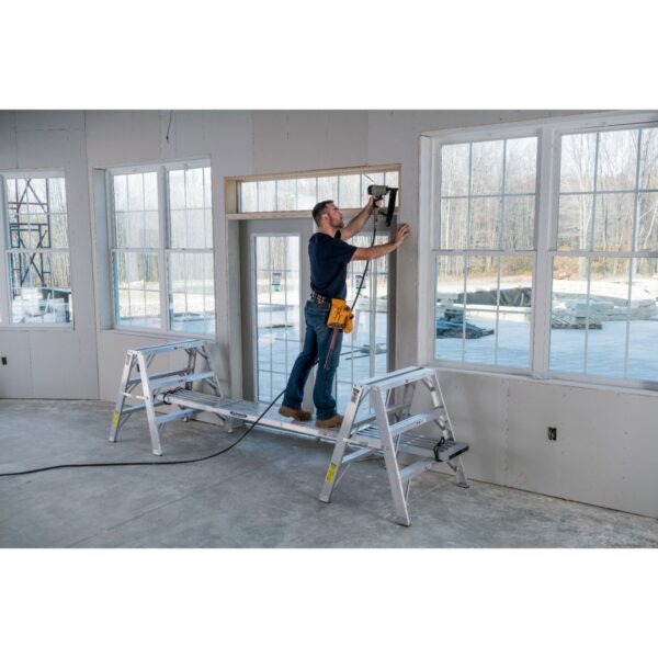 Werner TW374-30 4ft Type IA Aluminum Work Stand, 28 in Wide Steps, 300 lb per side product image