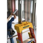 Werner L6204 4ft Type IA Fiberglass Leaning Ladder, 300 lb Load Capacity product image
