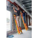 Werner L6204 4ft Type IA Fiberglass Leaning Ladder, 300 lb Load Capacity product image