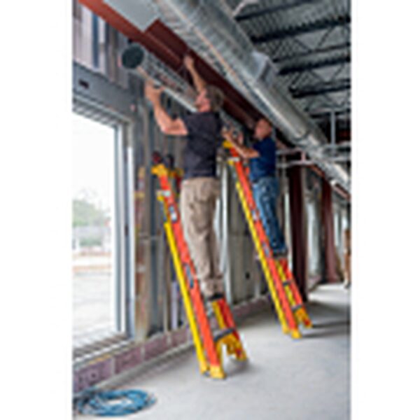 Werner L6204 4ft Type IA Fiberglass Leaning Ladder, 300 lb Load Capacity product image