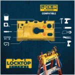 Werner 6204 4ft Type IA Fiberglass Step Ladder, Single-Sided, 300 lb Duty Rating product image