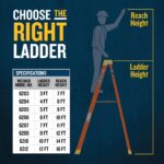 Werner 6204 4ft Type IA Fiberglass Step Ladder, Single-Sided, 300 lb Duty Rating product image