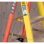 Werner L7304 4ft Type IAA Fiberglass Leaning Ladder, 375 lb Duty Rating product image