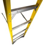 Werner 7304S 4ft Type IAA Fiberglass Step Ladder with Shelf, 375 lb Duty Rating product image