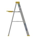 Werner 354 4ft Type II Aluminum Step Ladder, Single-Sided, 225 lb Duty Rating product image