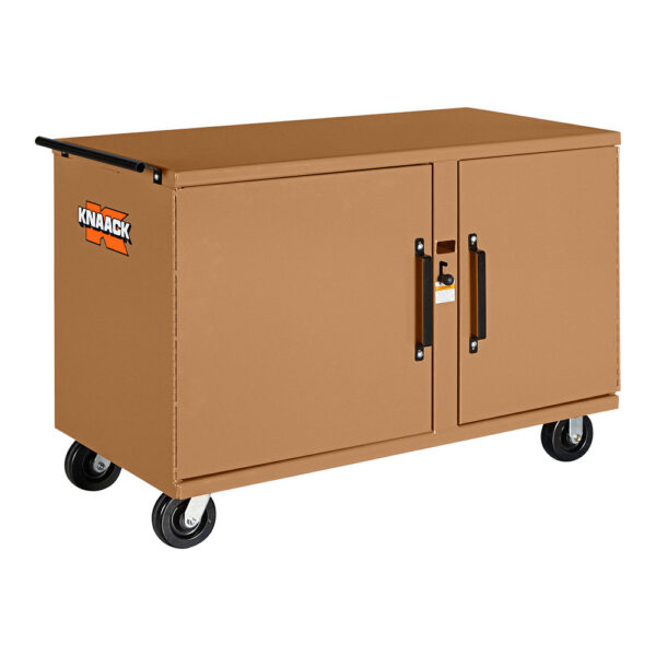 KNAACK 58-KL Model 58 Heavy-Duty Rolling Workbench, 54.25 in L x 26 in W x 37.3 in H, 2,650 lb Capacity, Tan product image