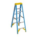 Werner 6005 5ft Type I Fiberglass Step Ladder, Single-Sided, 250 lb Duty Rating product image