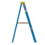 Werner 6005 5ft Type I Fiberglass Step Ladder, Single-Sided, 250 lb Duty Rating product image