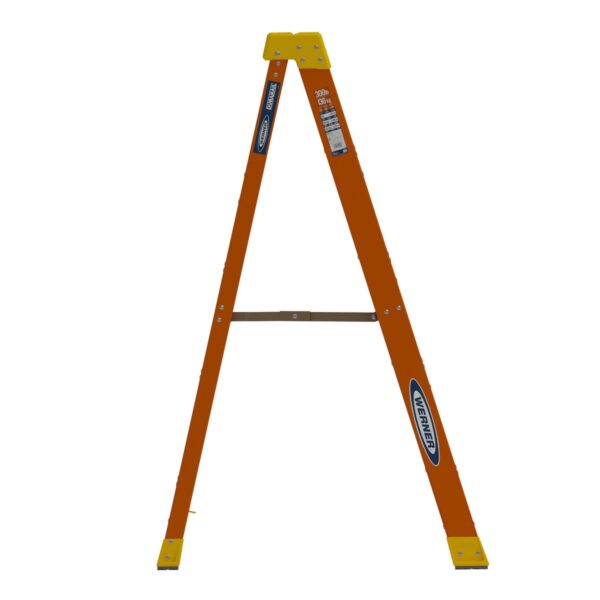 Werner 6205 5ft Type IA Fiberglass Step Ladder, Single-Sided, 300 lb Duty Rating product image