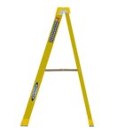 Werner 6305 Type IAA Fiberglass Step Ladder, 5 ft, Single-Sided, 375 lb Load product image