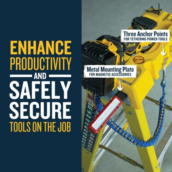 Werner 6305 Type IAA Fiberglass Step Ladder, 5 ft, Single-Sided, 375 lb Load product image