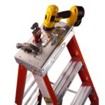 Werner 7405 5ft Type IAA Fiberglass Step Ladder, 375 lb Load Capacity, Single-Sided product image