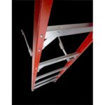 Werner 7405 5ft Type IAA Fiberglass Step Ladder, 375 lb Load Capacity, Single-Sided product image