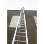 Werner 560-3 60ft Type I Aluminum Round Rung Extension Ladder, 3-Section, 250 lb Duty Rating product image