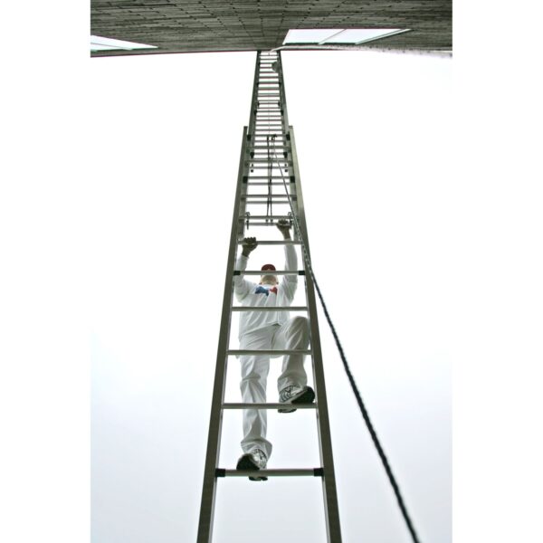 Werner 560-3 60ft Type I Aluminum Round Rung Extension Ladder, 3-Section, 250 lb Duty Rating product image