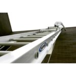 Werner 560-3 60ft Type I Aluminum Round Rung Extension Ladder, 3-Section, 250 lb Duty Rating product image