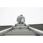 Werner 560-3 60ft Type I Aluminum Round Rung Extension Ladder, 3-Section, 250 lb Duty Rating product image
