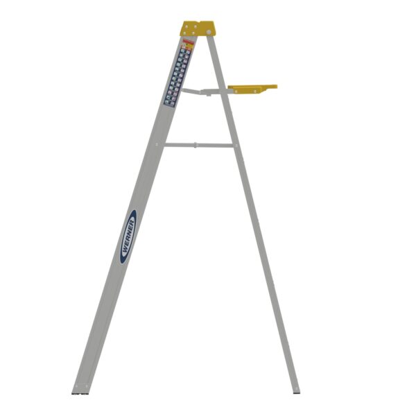 Werner 376 6ft Type IA Aluminum Step Ladder, Single-Sided, 300 lb Duty Rating product image