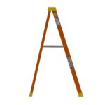 Werner 6106 6ft Type IA Fiberglass Step Ladder, Single-Sided, Orange product image