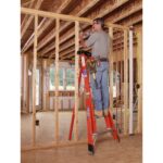 Werner FTP6206 6ft Type IA Fiberglass Tripod Ladder, 300 lb Duty Rating product image