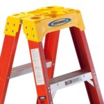 Werner T6206 6ft Type IA Fiberglass Twin Step Ladder, 300 lb per side product image