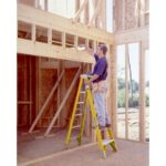 Werner 7406 6ft Type IAA Fiberglass Step Ladder, Single-Sided, 375 lb Load Capacity product image