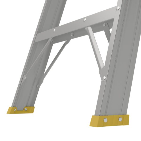 Werner 356 6ft Type II Aluminum Step Ladder, 225 lb Duty Rating, Single-Sided product image