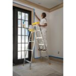 Werner 356 6ft Type II Aluminum Step Ladder, 225 lb Duty Rating, Single-Sided product image