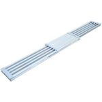 Werner PA206 6ft to 9ft Aluminum Extension Plank, 26 in W x 2.5 in H, 250 lb Capacity product image