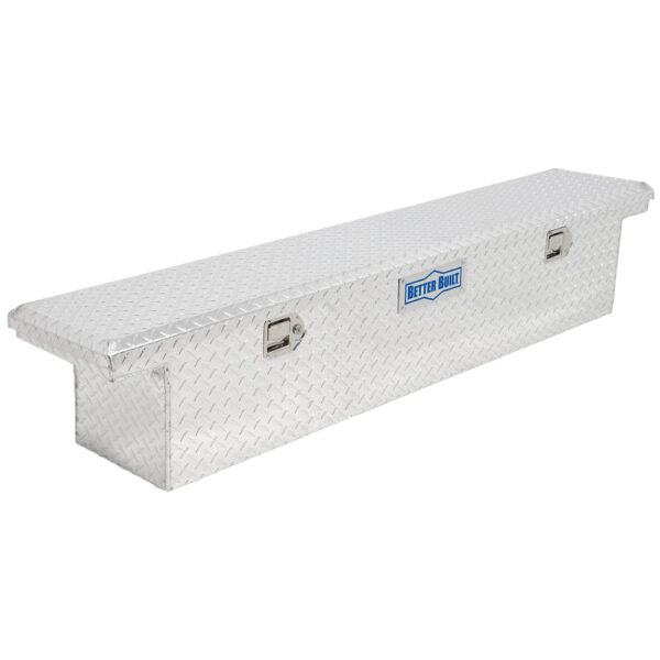 BETTER BUILT 73010284 Saddle Truck Box, Low-Profile, Brite Aluminum, 69 in product image