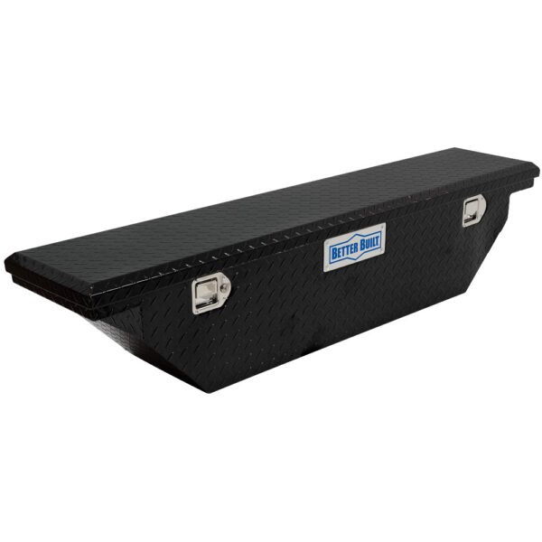 Better Built 73210285 Saddle Truck Box, 61.5 in Low-Profile Narrow Wedge, Gloss Black product image