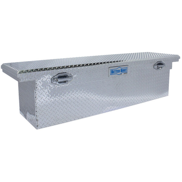 Better Built 79010901 Saddle Truck Box Low-Profile Deep, Brite Aluminum, 69 in product image