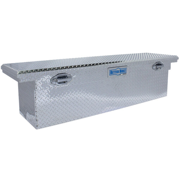 Better Built 79010902 Saddle Truck Box, Low-Profile, Deep, 71 in, Brite Aluminum product image