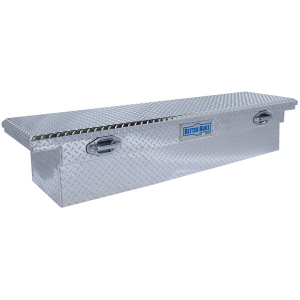 BETTER BUILT 79011003 69in Saddle Truck Box, Low-Profile, Brite Aluminum product image