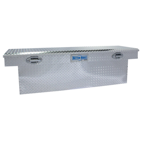 Better Built 79011028 71in Saddle Truck Box, Deep, Brite Aluminum product image