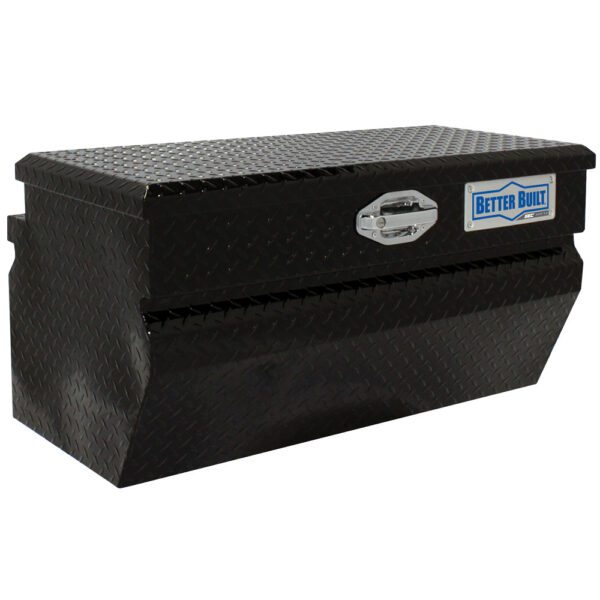 BETTER BUILT 79210992 48in Chest Truck Box, Single Lid, Gloss Black, Aluminum product image