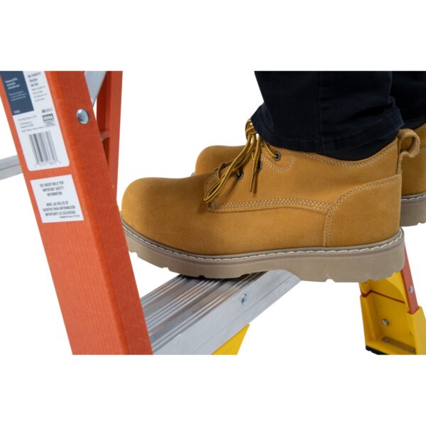 Werner PD6202 8ft Reach Fiberglass Podium Ladder, 2ft Platform, Type IA 300 lb product image