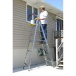 Werner 368 8ft Type I Aluminum Step Ladder, Single-Sided, 250 lb Duty Rating product image
