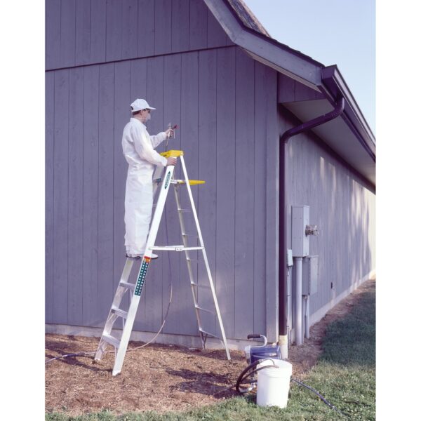Werner 378 8ft Type IA Aluminum Step Ladder, Single-Sided, 300 lb Load Capacity product image