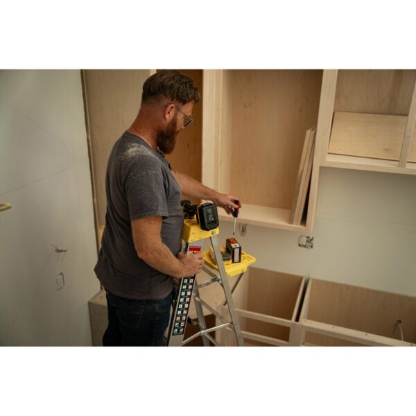 Werner 378 8ft Type IA Aluminum Step Ladder, Single-Sided, 300 lb Load Capacity product image