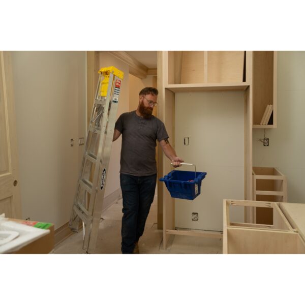 Werner 378 8ft Type IA Aluminum Step Ladder, Single-Sided, 300 lb Load Capacity product image