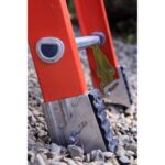 Werner D6208-1 8ft Type IA Fiberglass D-Rung Straight Ladder, 300 lb Duty Rating product image