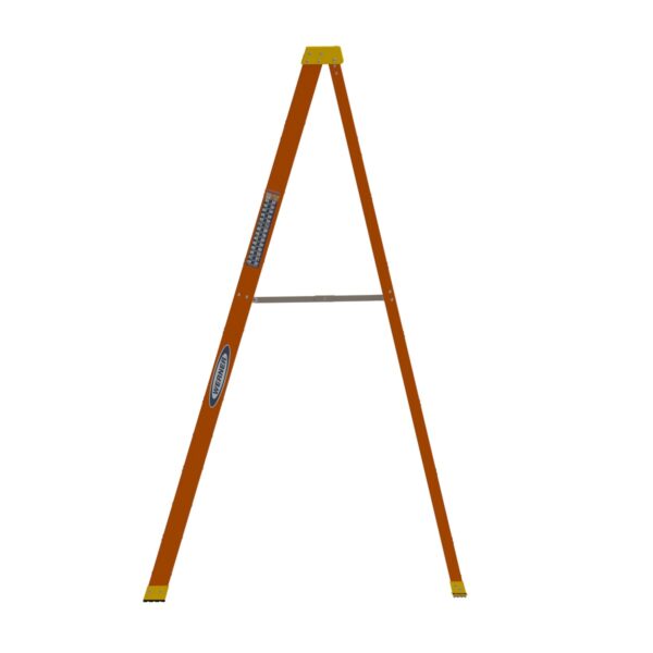 Werner 6108 8ft Type IA Fiberglass Step Ladder, Single-Sided, 300 lb Load product image