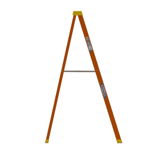 Werner 6108 8ft Type IA Fiberglass Step Ladder, Single-Sided, 300 lb Load product image