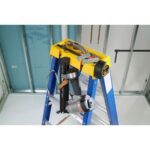 Werner OBCN08 8ft Type IAA Fiberglass Contractor JobStation Step Ladder, 375 lb Duty Rating product image