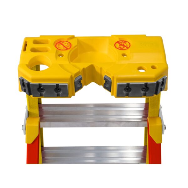 Werner L7308 8ft Type IAA Fiberglass Leaning Ladder, 375 lb Duty Rating product image